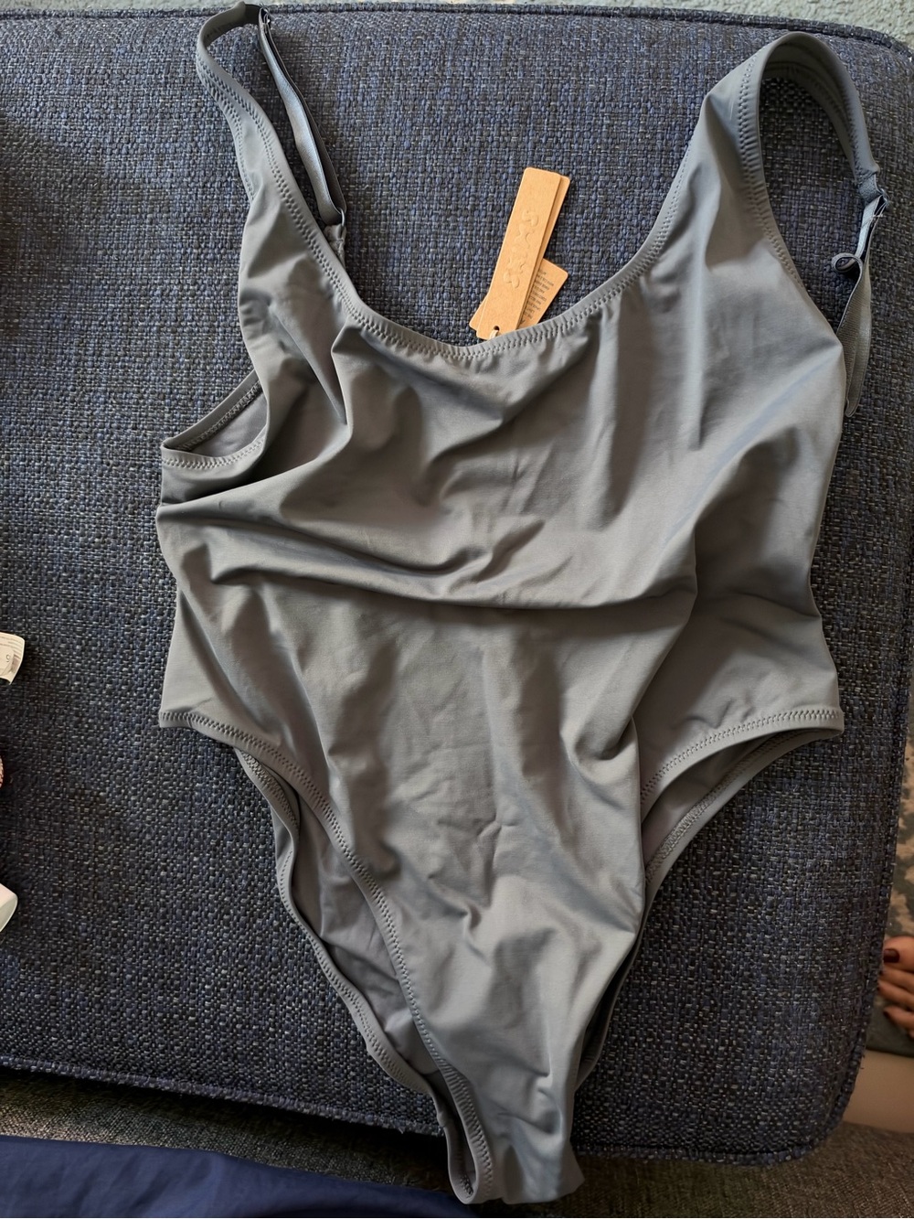 Skims Women's One-Piece Swimsuit — grey